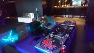 DJ setup
