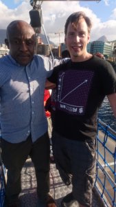 Me and Simba at V&A Waterfront